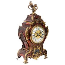 19th Century French Boulle Mantle Clock
