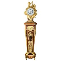 French Louis XV Style Ormolu Grandfather Clock, 19th Century