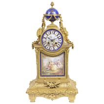 Sevres Style 19th Century Mantel Clock