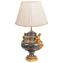 Louis XVI style marble urn / lamp, 19th Century