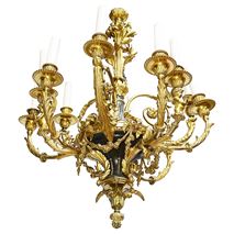 19th Century Classical Louis XVI style chandelier.