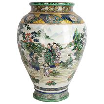 Large 19th Century Kutani Vase