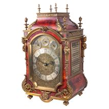 19th Century Tortoiseshell/Ormolu Westminster chiming mantle clock.
