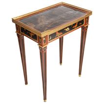 19th Century Chinoiserie lacquer occasional table.