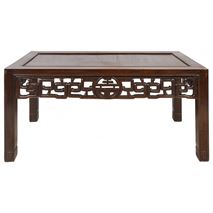 19th Century Chinese hardwood Opium table.
