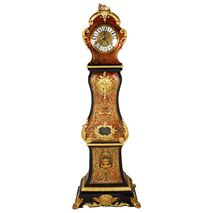 19th Century French Boulle longcase clock.