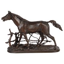 Bronze Horse, signed Mene, 19th Century 