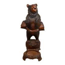 19th Century Black Forest Bear hall stand