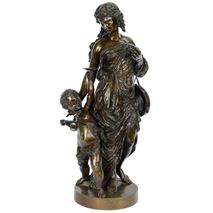 Large classical 19th Century Bronze Statue