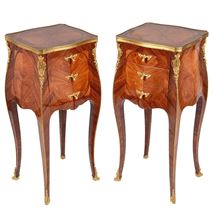 Pair of French Louis XVI Style Side Cabinets