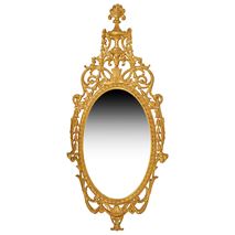 18th Century style Gilded Pier glass Mirror