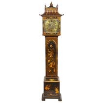 Chinoiserie Lacquer Grandmother Clock