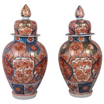Pair of Japanese Imari Vase, 19th Century
