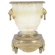 19th Century Alabaster Classical Urn.