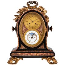 19th Century French Perpetual Calender Mantel Clock