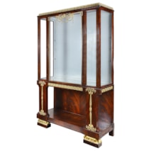 Empire Influenced display cabinet, circa 1920.