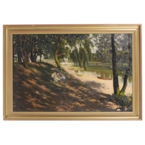 Picnic on Hampstead by Charles Walker.