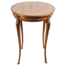 French Louis XVI style gueridon, circa 1890. 59cm(23") diameter