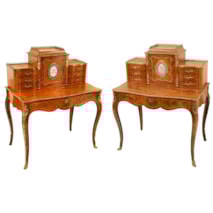 Pair 19th Century bonheur du jours