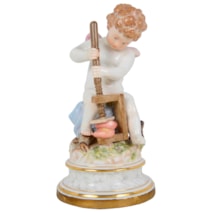 19th Century Meissen Cherub