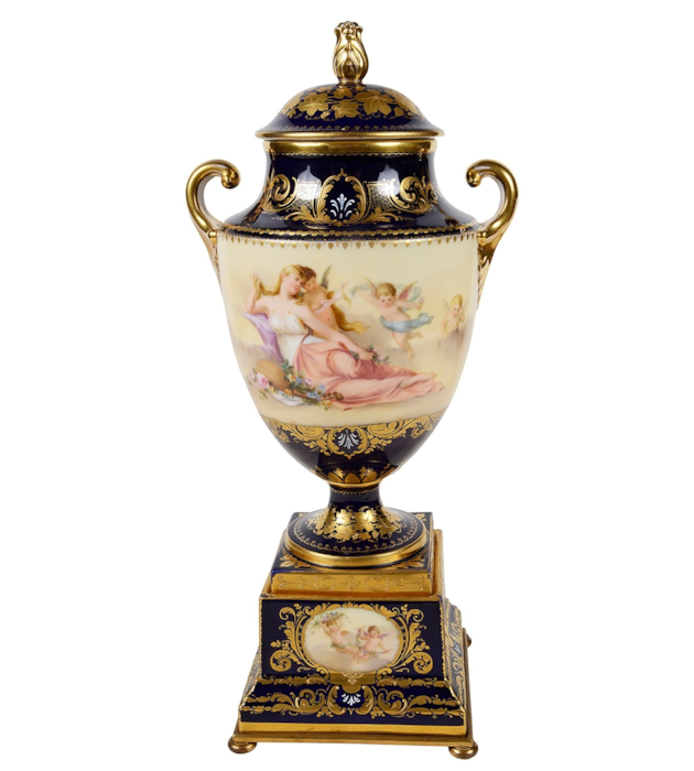 19th Century Vienna vase.