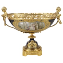 Large 19th Century Sevres style comport.