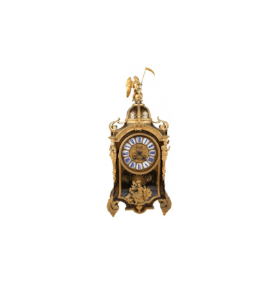 Louis XVI Boulle mantel clock, 19th Century.
