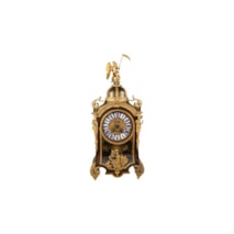 Louis XVI Boulle mantel clock, 19th Century.