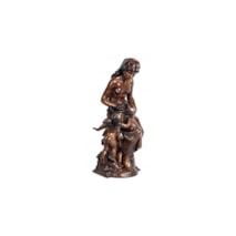 Classical 19th Century bronze of mother and child.