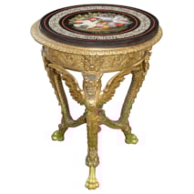 19th Century Italian Micro Mosaic table.