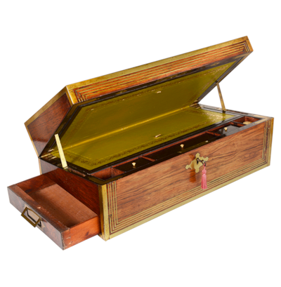 Regency period Rosewood writing slope.