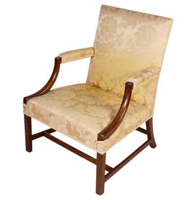An 18th Century Gainsborough arm chair, circa 1780