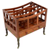 Regency period Mahogany Canterbury