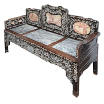 19th Century Chinese mother of pearl inlaid Sofa