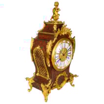 French 19th Century Boulle mantle clock.