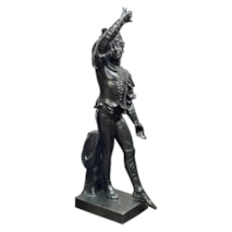 Large 19th Century bronze Court Jester, 149cm high