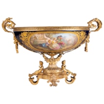 Sevres style porcelain Comport, circa 1890.