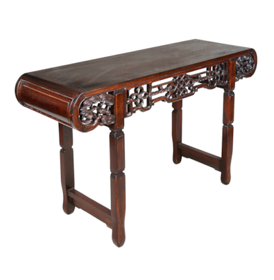 19th Century Chinese hardwood Alter table.