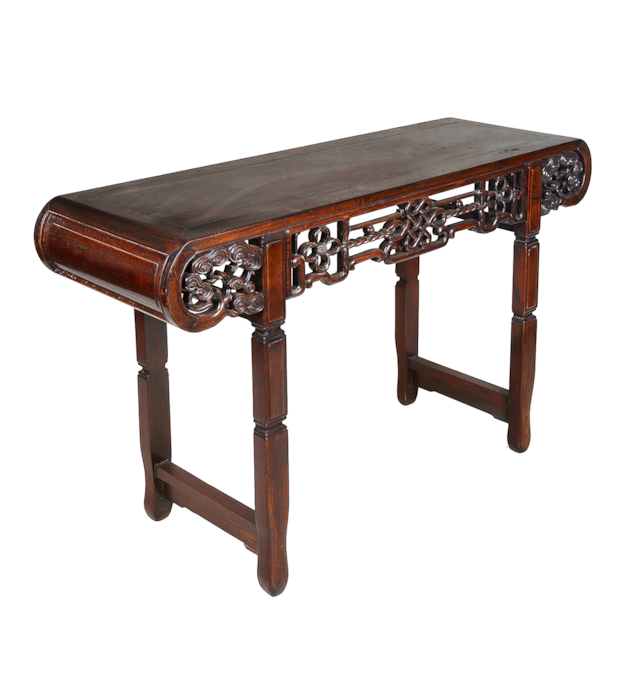 19th Century Chinese hardwood Alter table.