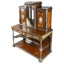 19th Century Sevres mounted side cabinet.