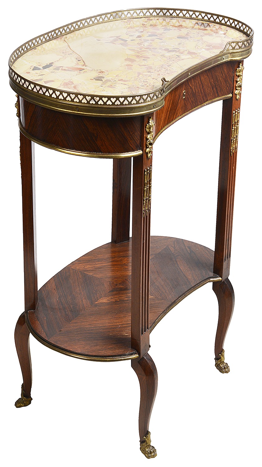 Louis XVI style Two tier side table 19th Century