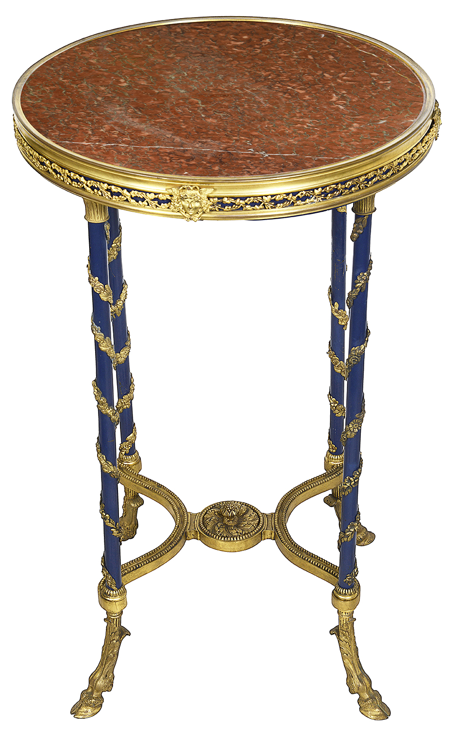 French Marble topped Gueridon, after Weisweller.