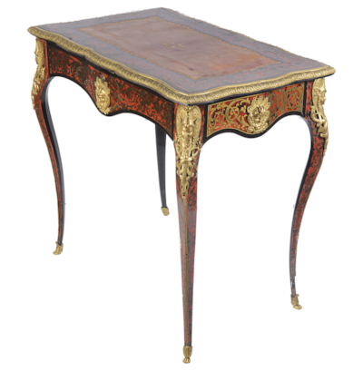 Small 19th Century French Boulle Bureau Plat