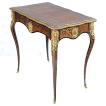 Small 19th Century French Boulle Bureau Plat