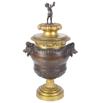 Classical 19th Century Italian bronze urn