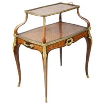 Fine late 19th Century two tier etagere.