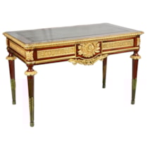 Good 19th Century Bureau plat, Louis XVI style