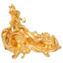 Linke style ormolu desk set