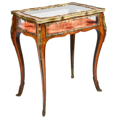 French Louis XVI style  Bijouterie cabinet