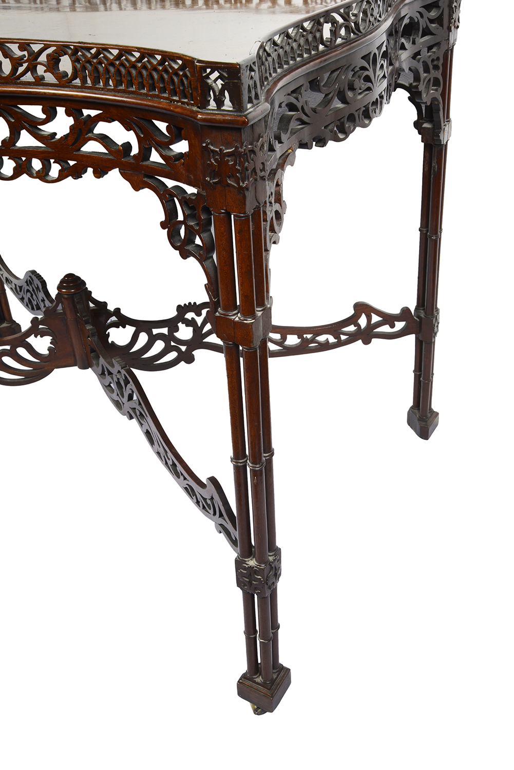 Chippendale style Mahogany Silver table, circa 1800